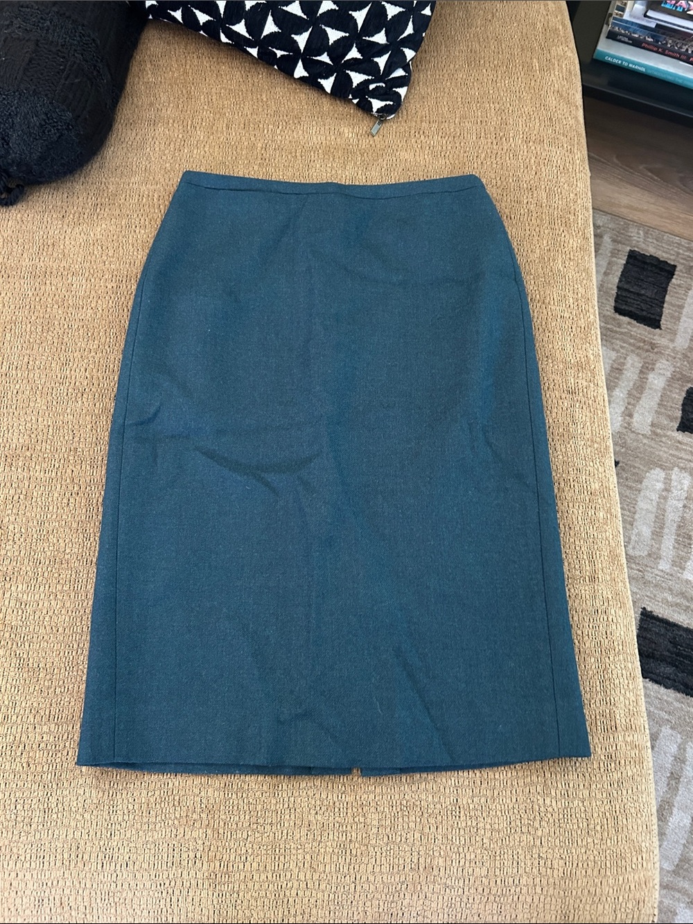 J. Crew Teal Pencil Skirt - Sleek Workwear